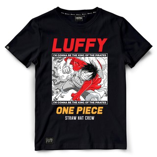 YFFYK เสื้อยืดผ้าฝ้ายพรีเมี่ยมDextreme เสื้อวันพีซ One Piece CNNY-Icon Luffy