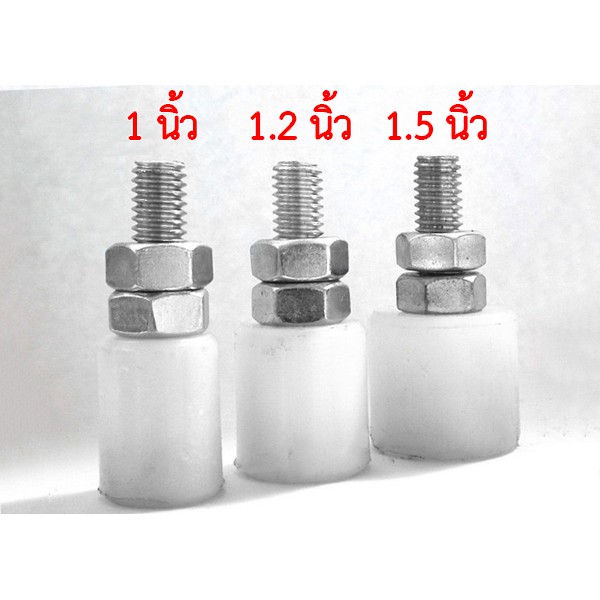 ล้อประคองซุปเปอร์ลีน ล้อประคองประตู 1 นิ้ว / 1.2 นิ้ว ( 1 1/4" ) / 1.5 นิ้ว ( 1 1/2" ) **ราคาต่อ 1ชิ