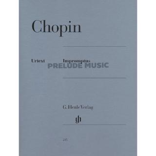 (โค้ดINCSM2Lลด70฿) Piano Chopin Impromptus (G. Henle Publishing) HN235