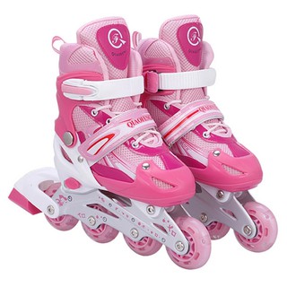 รองเท้าสเก็ต โรลเลอร์เบลด Roller Skate --Pink