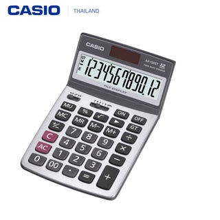 AX-120ST เครื่องคิดเลขตั้งโต๊ะ Casio 12 หลัก ของใหม่ ของแท้ 💯  ประกันศูนย์ 2 ปี เครื่องคิดเลข หน้าจอปรับระดับ Calculator