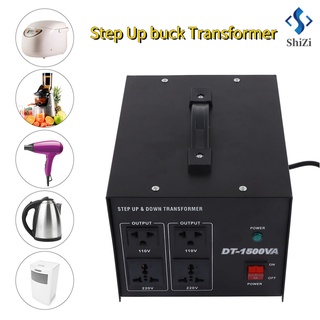 [พร้อมส่ง] Step Up Buck หม้อแปลงแรงดันไฟฟ้า หม้อแปลงไฟฟ้า 1500W 110V‐220V 220V‐110V