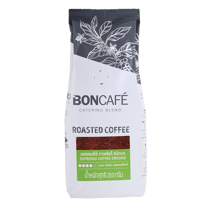 Promotion Free Delivery  Boncafe Roast & Ground Coffee Espresso สูตร 2 250g.Cash on delivery