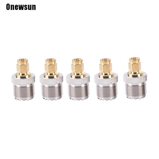 Onewsun ^ Sma Male Plug To Uhf Pl259 So239 Female Rf สายเคเบิ้ลเชื่อมต่อ