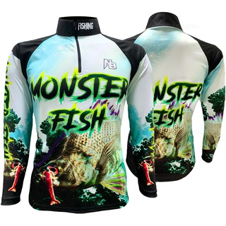 เสื้อตกปลา Monster Fish   (EM)