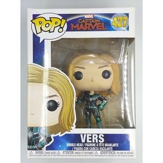 Funko Pop Marvel Captain Marvel - Vers (Captain Marvel) : 427 (กล่องมีตำหนินิดหน่อย)