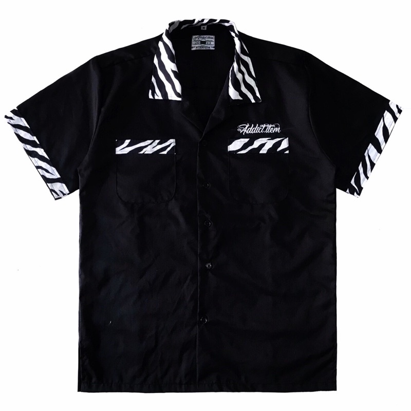 Bowling Shirt ลายม้าลาย