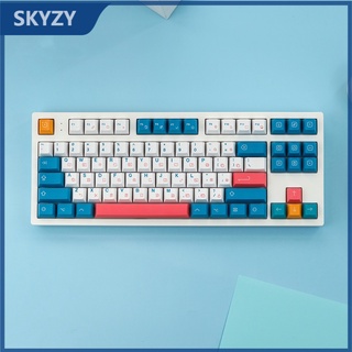 129 คีย์ PING Keycap Cherry Profile อะนิเมะ PBT Dye Sub คีย์บอร์ดแบบกลไก Keycap