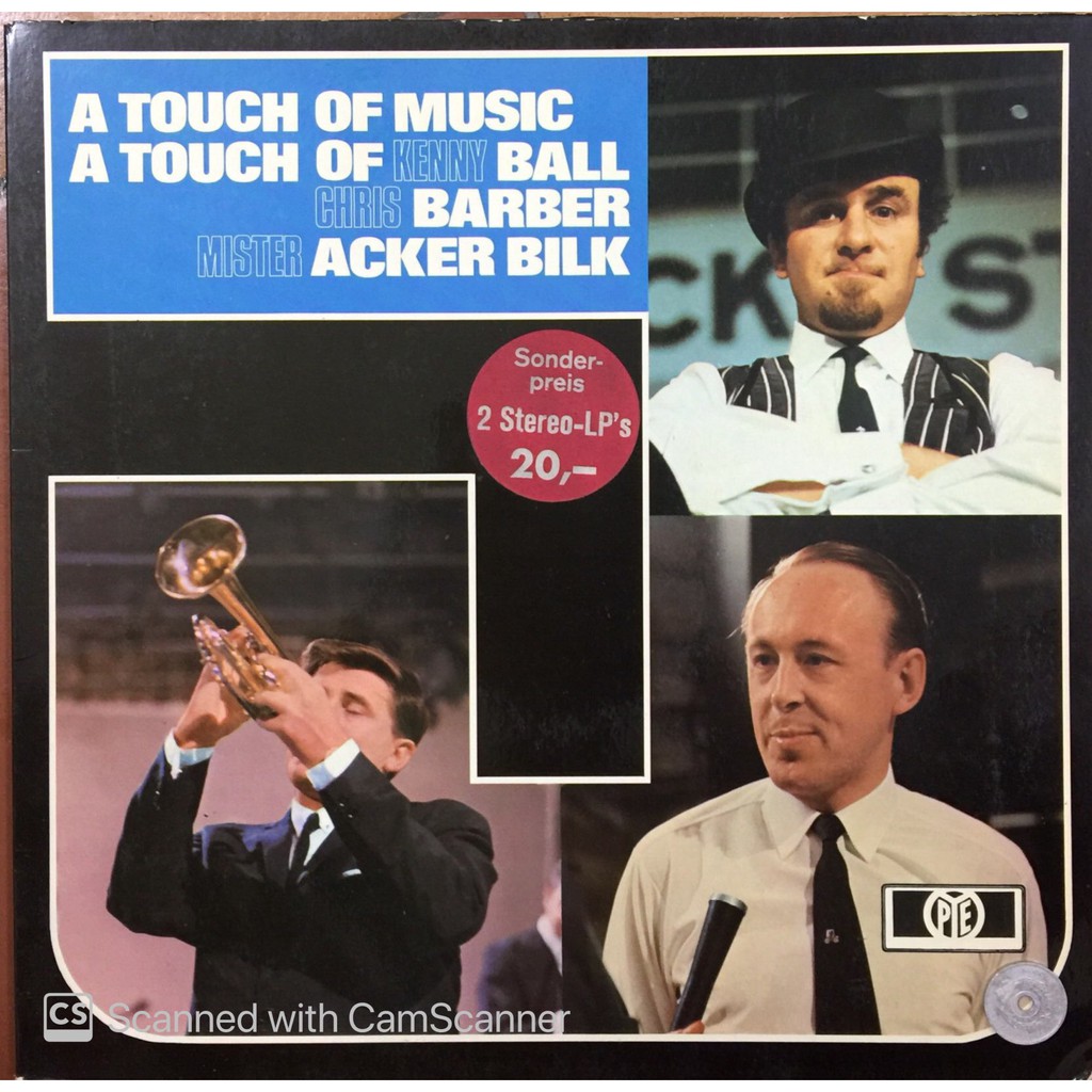 Stereomate - LP Vinyl: Chris Barber - Kenny Ball - Mr. Acker Bill - A Touch Of Music [2LP] (Jazz)