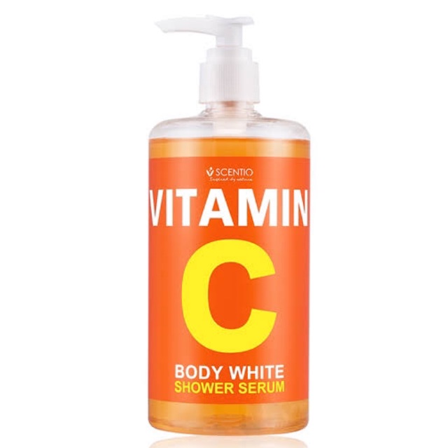 Beauty Buffet Scentio Vitamin C Body White Shower Serum ขนาด 450ml