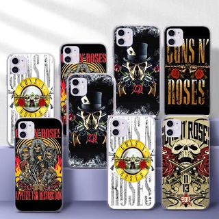 เคสนิ่ม ลาย 25LM guns n roses สําหรับ VIVO Y11 Y12 Y15 Y17 Y19 Y20 Y30 Y50 Y53 Y55 Y55s Y69 Y71 Y81 Y81s