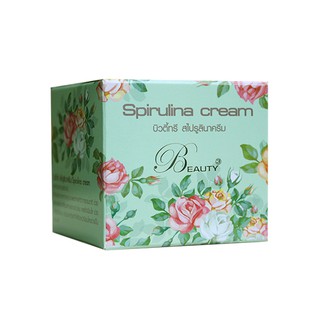 บิวตี้ทรีสไปรูลินาครีม/ Spirulina cream สีเขียว 5g.