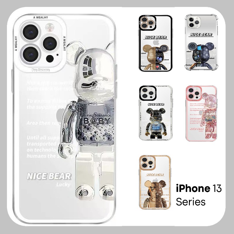 NICE BEAR CASE FOR iP 13 SERIES / I iP 13 / IP 13 PRO / IP 13 PRO MAX / SHIP FROM