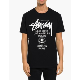 🔥🔥🔥 Stussy World Tour Tees เสื้อยืด Stussy