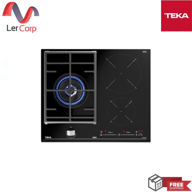 (TEKA) เตาแม่เหล็กไฟฟ้าแบบผสมแก๊ส รุ่น JZC 63312 ABB BK