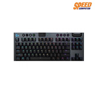 GAMING KEYBOARD (คีย์บอร์ดเกมมิ่ง) LOGITECH GAMING KEYBOARD G913 TKL LIGHTSPEED WIRELESS CLICKY RGB  By Speedcom