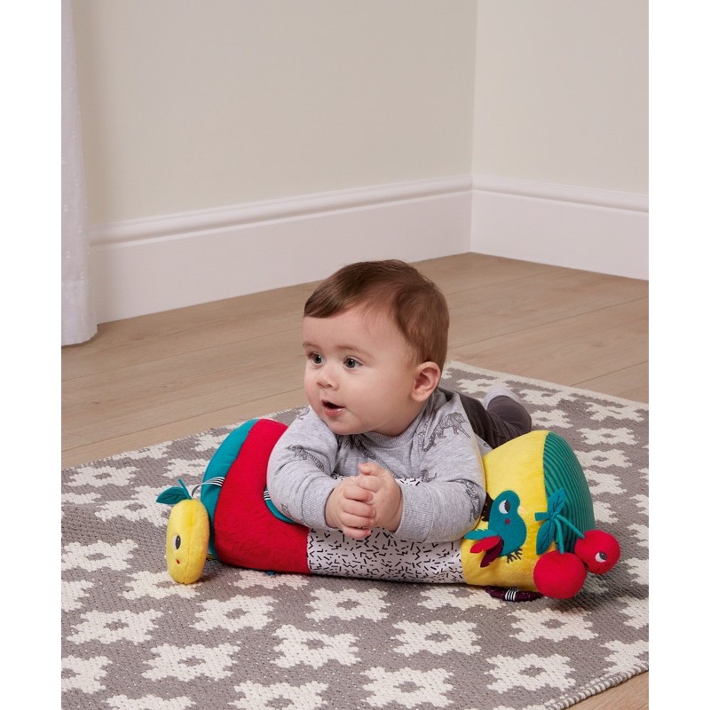 Mamas & Papas Activity Toy Bolster ผ้าห่ม หมอนคลาน เด็กทารก เด็กวัยหัดเดิน เด็ก ของเล่นเวลาท้อง ของเล่นดนตรี