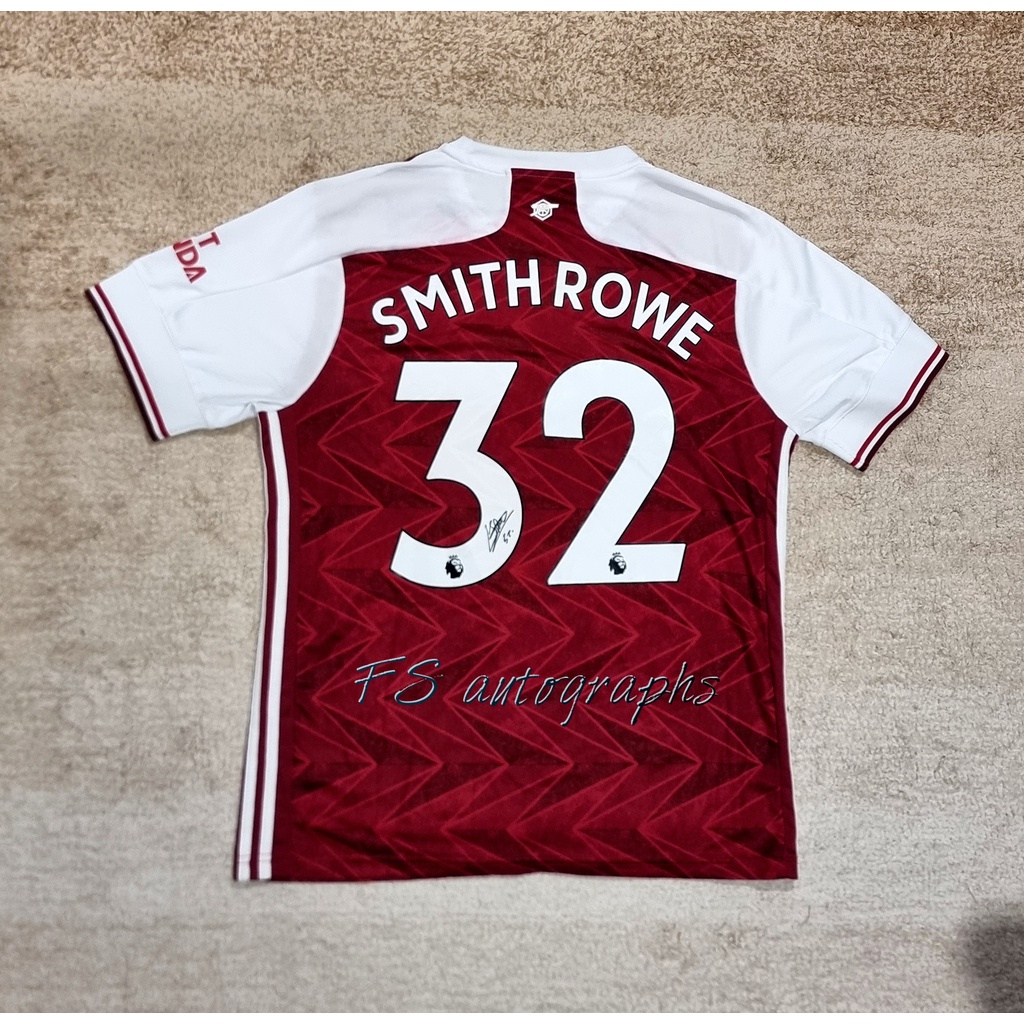 เสื้อเหย้า Arsenal 2020/2021 พร้อมลายเซ็น Emile Smith Rowe