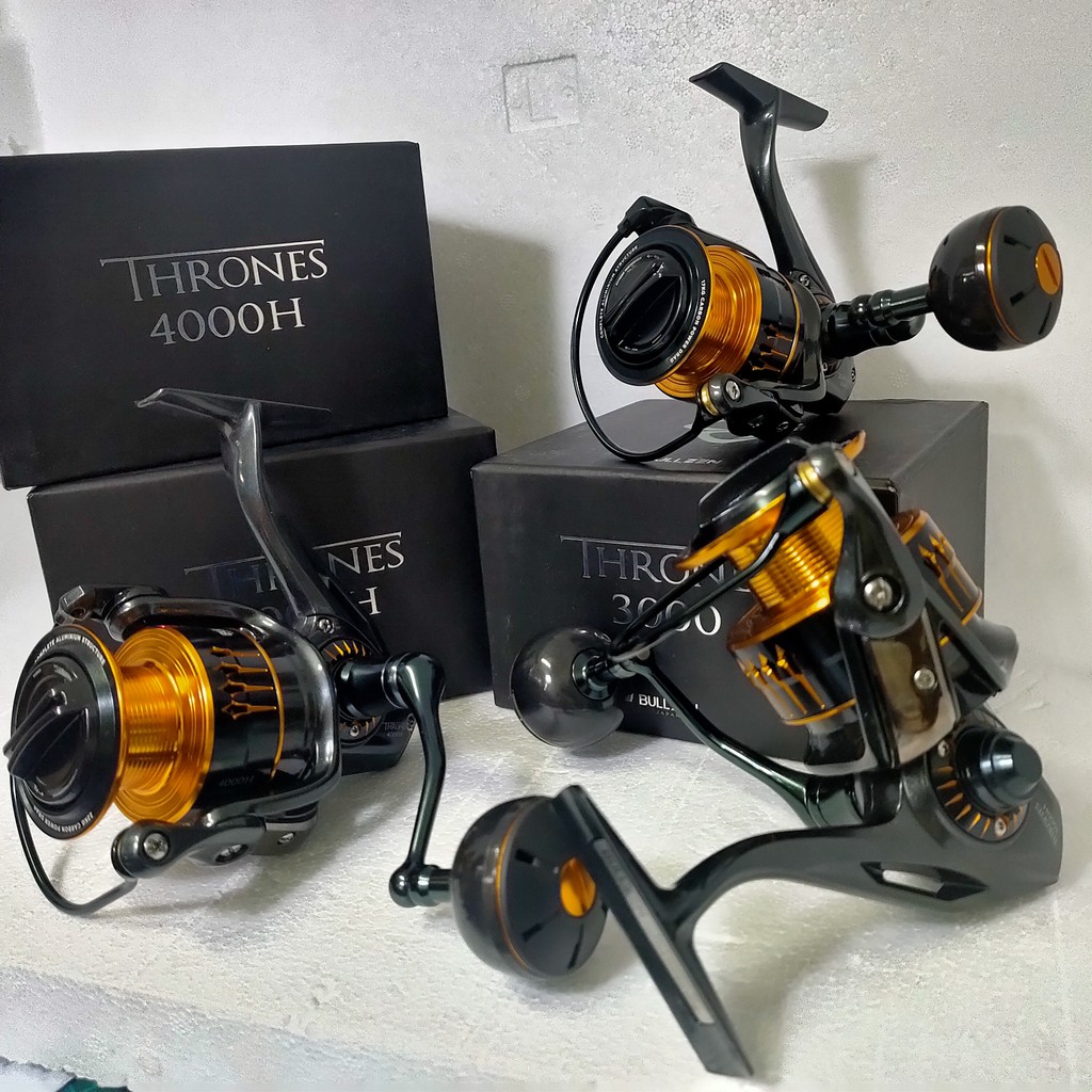 BULLZEN THRONES 3000, 4000H, 5000H FISHING REEL