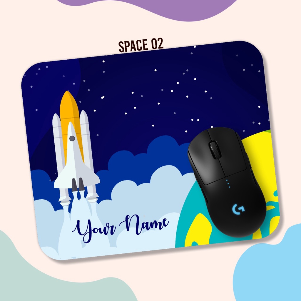 MOUSEPAD SPACE/ MOUSE PAD SPACE PLANET MOUSE PAD Gaming/Antislip Mousepad/CUSTOM FULLCOLOR MOUSEPAD/ MOUSE PAD PRINTING