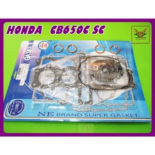 HONDA CB650C SC ENGINE GASKET COMPLETE SET "NON ASBESTOS" ISO 9001 // ปะเก็นเครื่อง ชุดใหญ่ อย่างดี ไม่มีแร่ใยหิน