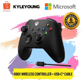 [สินค้ามือ1 พร้อมส่ง] Xbox Wireless Controller Carbon Black &amp; USB-C Cable ประกันศูนย์ไทย 6 เดือน