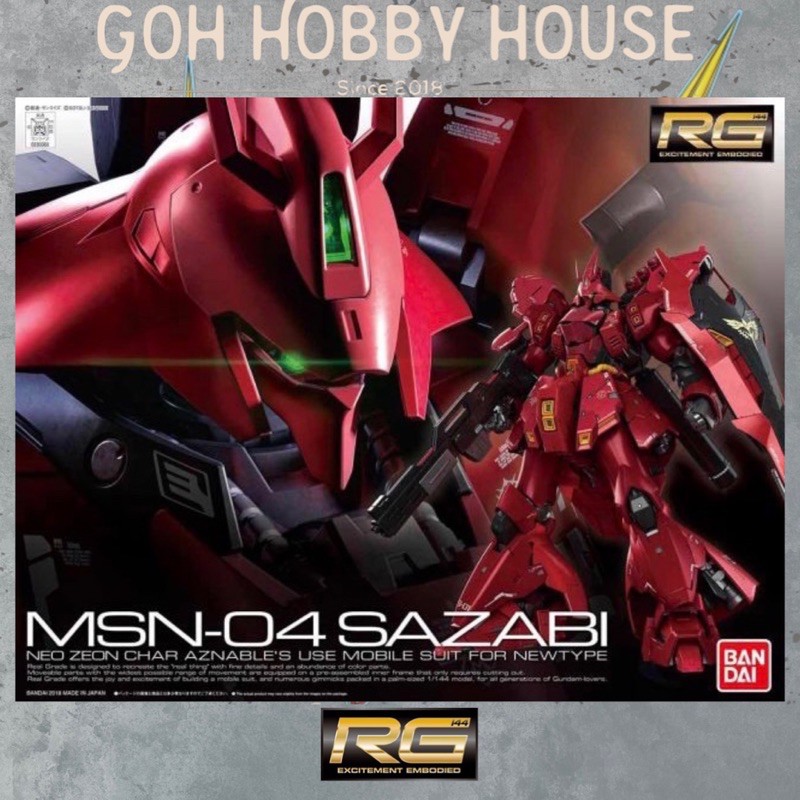 BANDAI RG 1:144 SAZABI [29]