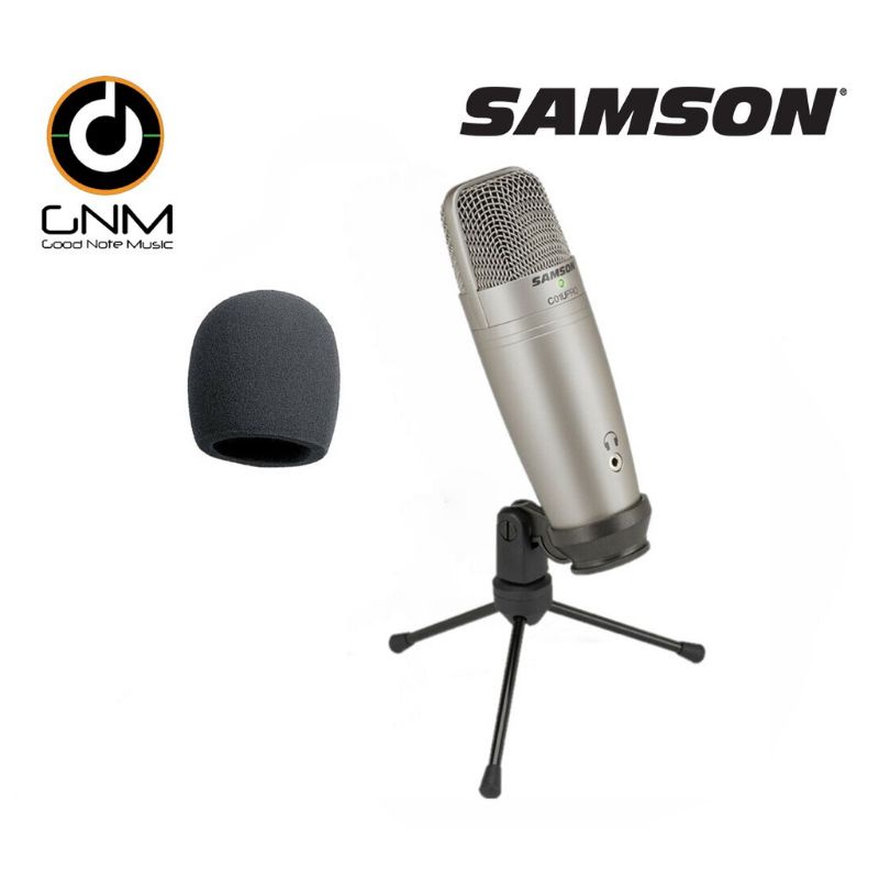 คอนเดนเซอร์ไมโครโฟน SAMSON C01U PRO USB Studio Condenser Microphone รุ่น C01U PRO