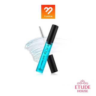 (แท่งสีฟ้า ฝาดำ) Etude Oh MEye Lash Top Coat อีทูดี้ โอ้ มาย อาย แลช ท็อปโค้ด มาสคาร่าใส 8.5 g. ช่วยล็อคขนตาให้อยู่ทรง