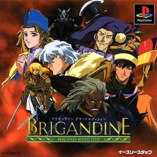 Brigandine Grand Edition (สำหรับเล่นบนเครื่อง PlayStation PS1 และ PS2 จำนวน 2 แผ่นไรท์)