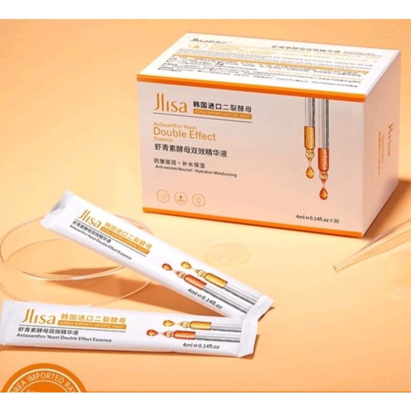 Jlisa Double EffectCollagen firming Sleeping mask (1 กล่อง มี30ซอง)