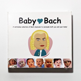 CD เพลง Various Artists - Baby Love Bach (2CD) (เพลงสำหรับเด็กที่ควรมีติดเครื่องไว้ให้ลูกฟัง)