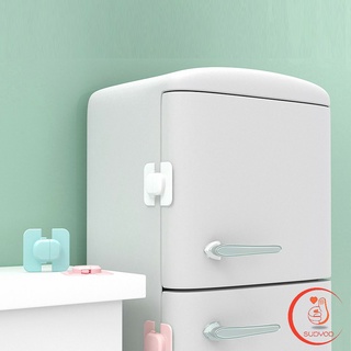 ล็อคฝาตู้  อุปกรณ์ล็อคประตู ที่ล็อคตู้เย็น ที่ล็อคตู้  Baby Fridge Safty lock