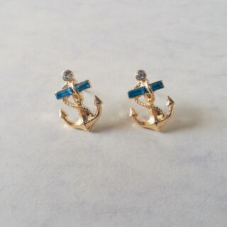 Anchor earrings