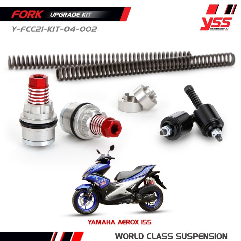 YSS FORK UPGRADE KIT YAMAHA NVX155 (น้ํามัน FOC YSS FORK)