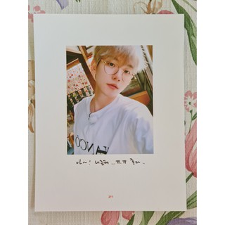 [แท้/แบ่งขาย/4 หน้า 100] หน้าโฟโต้บุ๊ค แบคฮยอน Baekhyun CBX Selfie Book Photo Book EXO