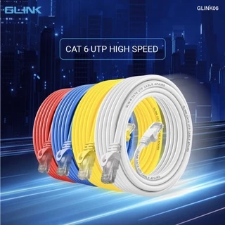 🚀ส่งเร็ว🚀 Glink รุ่น GLINK06 Lan Cable สายแลน Cat6 (ภายใน) Gigabit 1000M UTP Cable 2/3/5/10/20 เมตร #DM 06