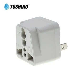ปลั๊กไฟ Adapter Toshino รุ่น PS-18E อุปกรณ์ต่อพ่วง, Conversion ปลั๊กแปลง 3 ขา เต้ารับปลั๊กไฟ
