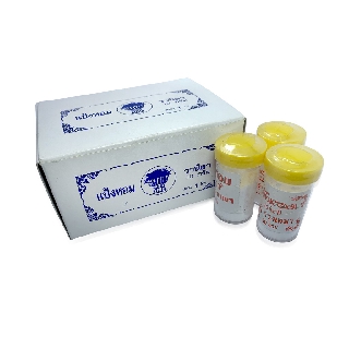 แป้งหอม วานิลา 10 กรัม ตราพานทอง บรรจุ 12 ขวด/กล่อง