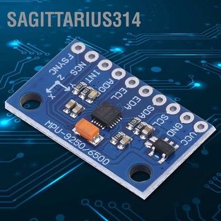 Sagittarius314 👍 MPU-9250 9-Axle 16 Bit Gyroscope Acceleration Magnetic เซนเซอร์ 3 ~ 5V สำหรับการวัดที่แม่นยำ