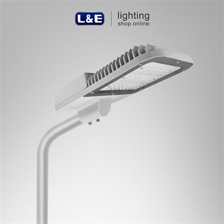 L&amp;E ชุดโคมไฟถนนพร้อมหลอดไฟ LED รุ่น STRATA  Cool White