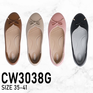 Aerosoft Arch Support รองเท้าคัทชูส้นแบน รุ่น CW3038G