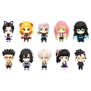 Demon Slayer Kimetsu no Yaiba Color-Cole Vol.2 10Pack Box โมเดล ฟิกเกอร์แท้ ดาบพิฆาตอสูร กาชาปอง Gashapon Gachapon