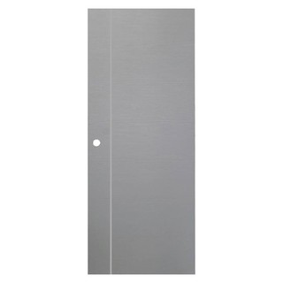 External door UPVC EXTERIOR DOOR AZLE MD-5 80X200CM GRAY Door frame Door window ประตูภายนอก ประตูภายนอก UPVC AZLE MD5 80