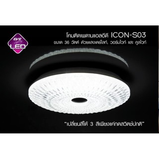 LEDCeiling lamp ICON-S03 36 W