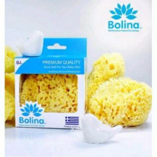 bolina ฟองน้ํา อาบน้ำทารก ฟองน้ำธรรมชาติ ฟองน้ำธรรมชาติแท้ 100%