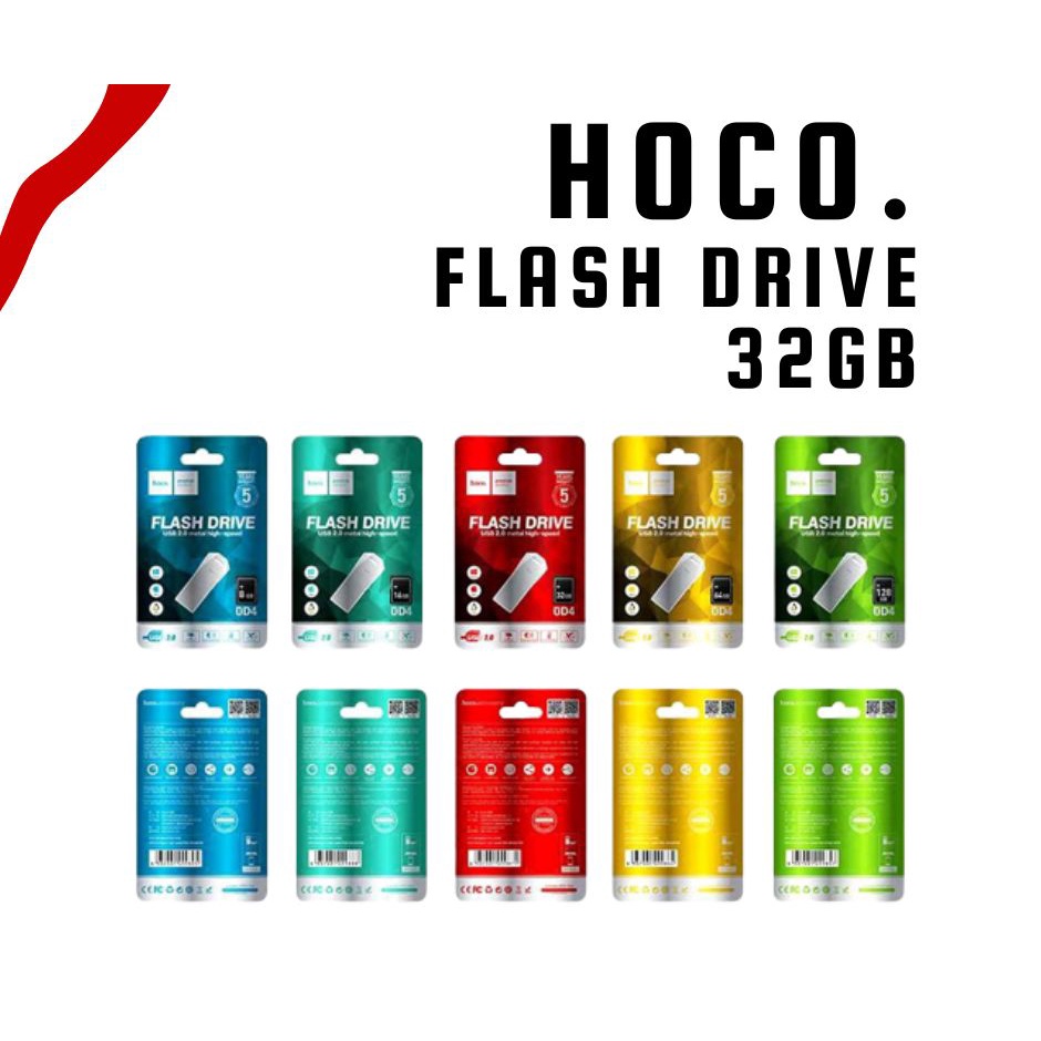 แฟลชไดรฟ์ Flash drive Hoco UD4 อุปกรณ์จัดเก็บข้อมูล Intelligent High Speed USB 2.0 /32G #1
