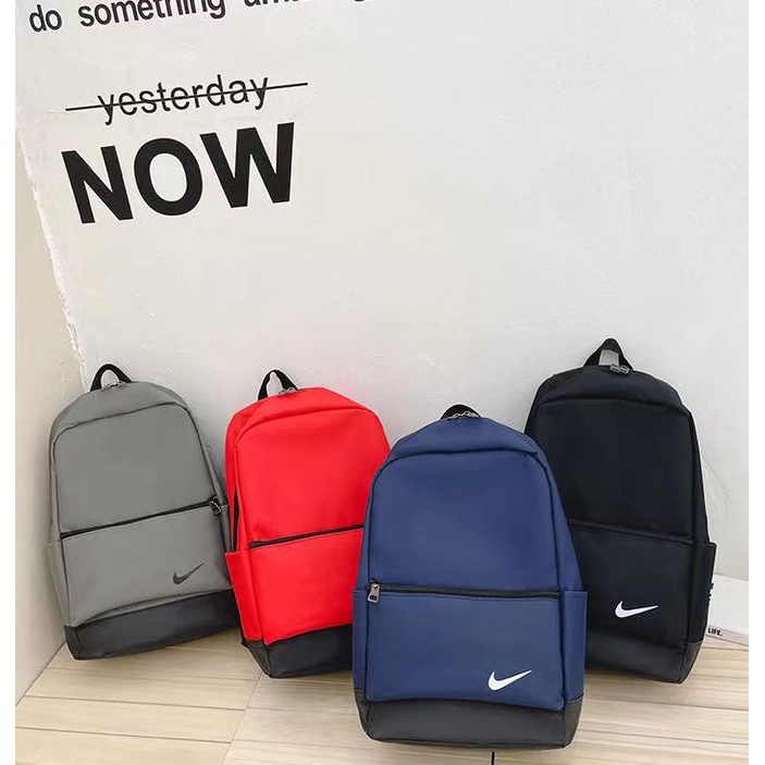 Nike,Adidas กระเป๋าเป้สะพายหลังคอมพิวเตอร์กระเป๋าเป้สะพายหลังอเนกประสงค์สำหรับผู้ชายและผู้หญิง