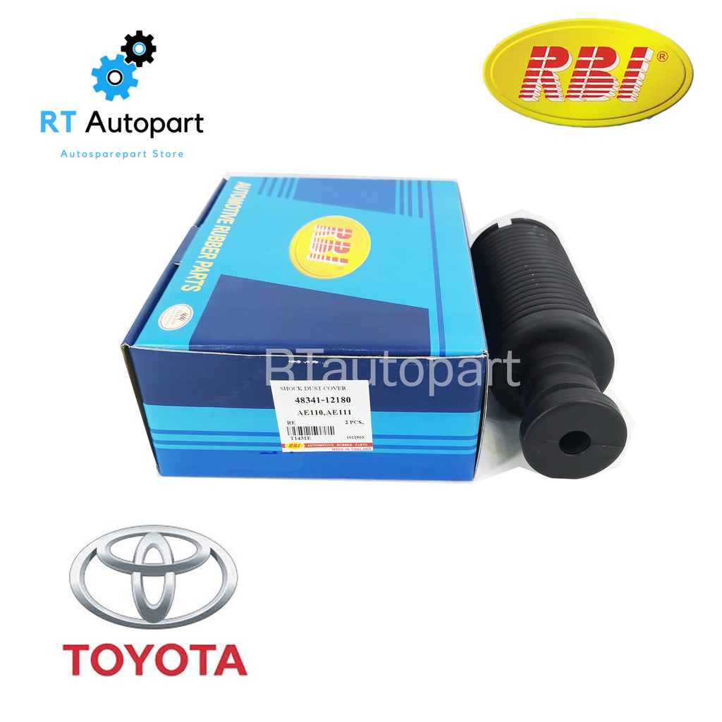 RBI กันกระแทกโช้คหลัง Toyota AE101 AE111 AE100 EE100 / กันฝุ่นโช้ค กันกระแทกโช้ค / 48341-12180