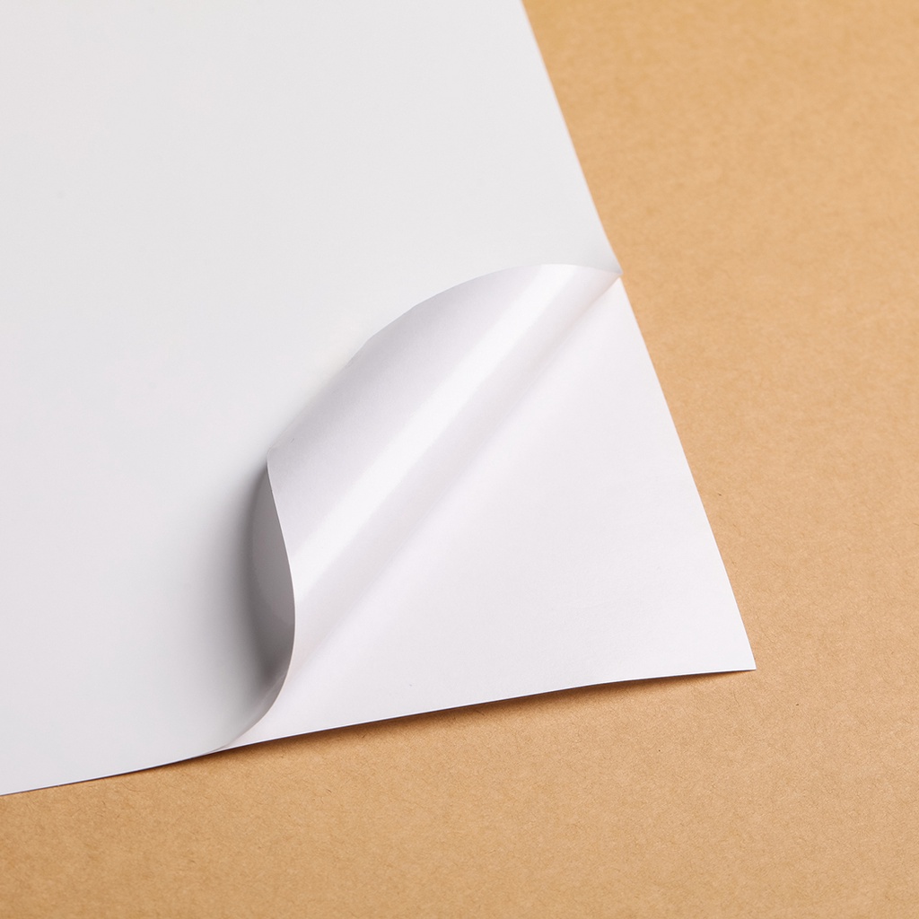Thai KK สติกเกอร์กระดาษขาวมัน Glossy Paper Sticker (หลังK-TAK) 80 แกรม ...